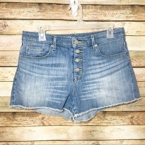 Mossimo denim high rise jean shorts